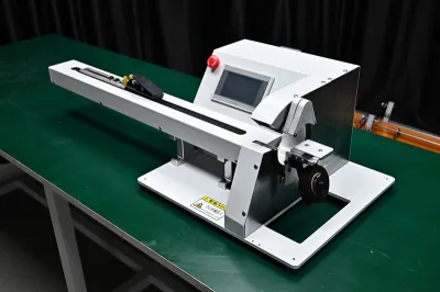 Tek Taraflı Tel Çekmeli Bant Sarma Makinesi JW-303K-1.0m