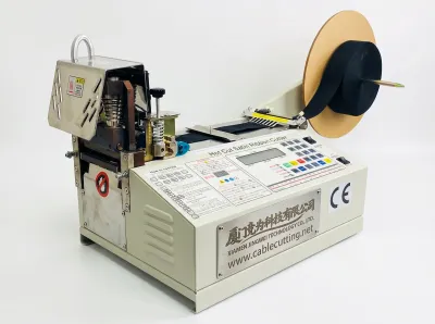 Otomatik Sıcak Kesim Saten Kurdele Kesme Makinesi WPM-890S