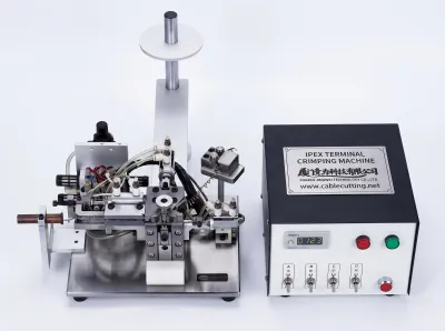 IPEX Koaksiyel Kablo Sıkma Makinesi - 2200 adet/saat WPM-IPEX