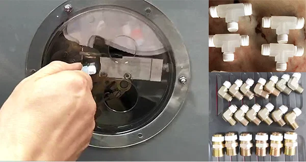 Boru İplikleri Teflon Bant Sarma Makinesi