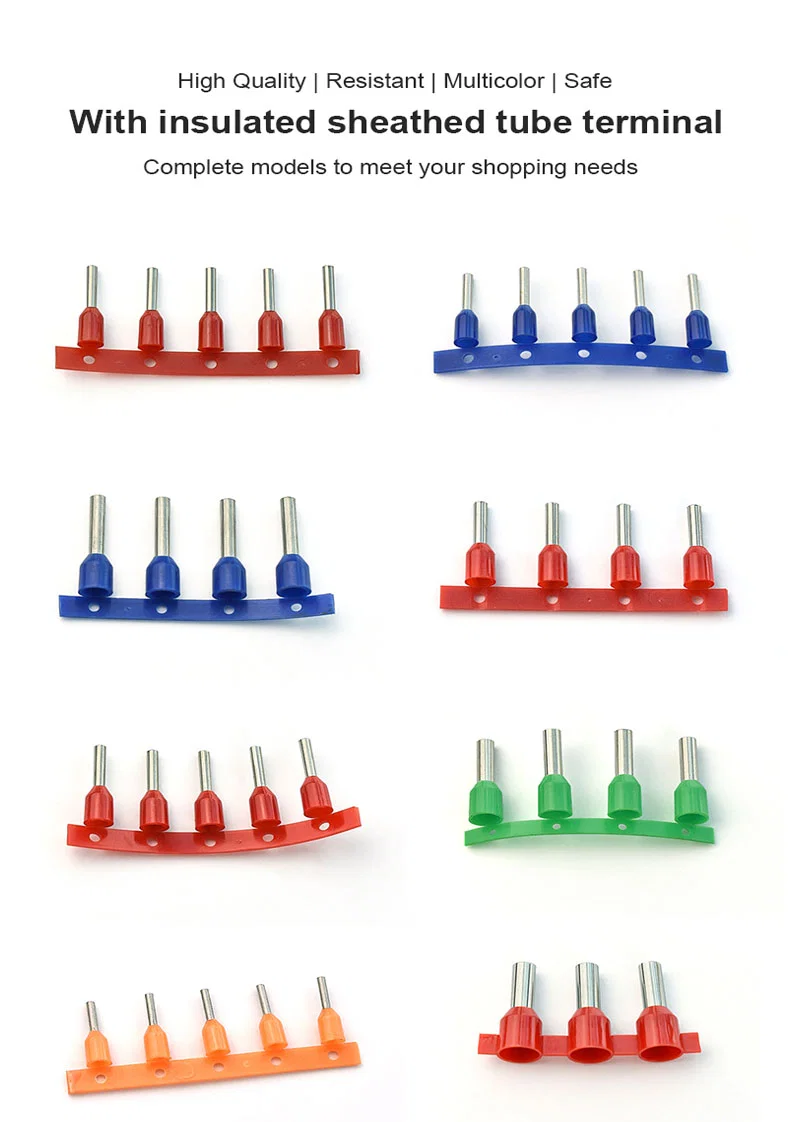 Pirinç Naylon izoleli kılıf erkek ve dişi terminaller, Rulo bayrak kollu terminal, Kollu Terminal, İzoleli Terminal