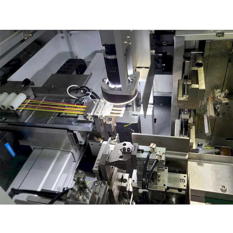 CE belgesi tam otomatik tel sıkma muhafazası yerleştirme makinesi, Otomatik Tel Sıkma Muhafazası Yerleştirme