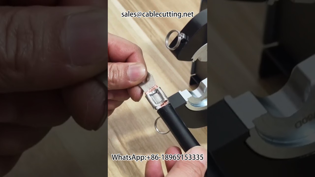 Pneumatic Terminal Crimping Machine 500A with Crimp Point Test