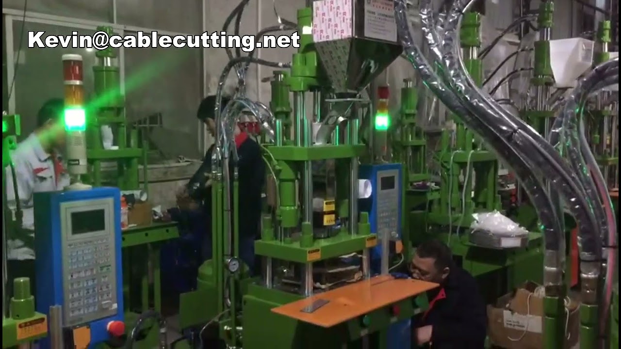 35 Ton 2 Pin Fiş Yapma Makinesi - Yüksek Verimli Plastik Enjeksiyon Makinesi