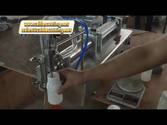10ml 30ml 300ml Cam Şişe Dolum Makinesi | Parfüm, Süt, Şarap, Meyve Suyu, Sıvı Sabun İçin Otomatik Dolum