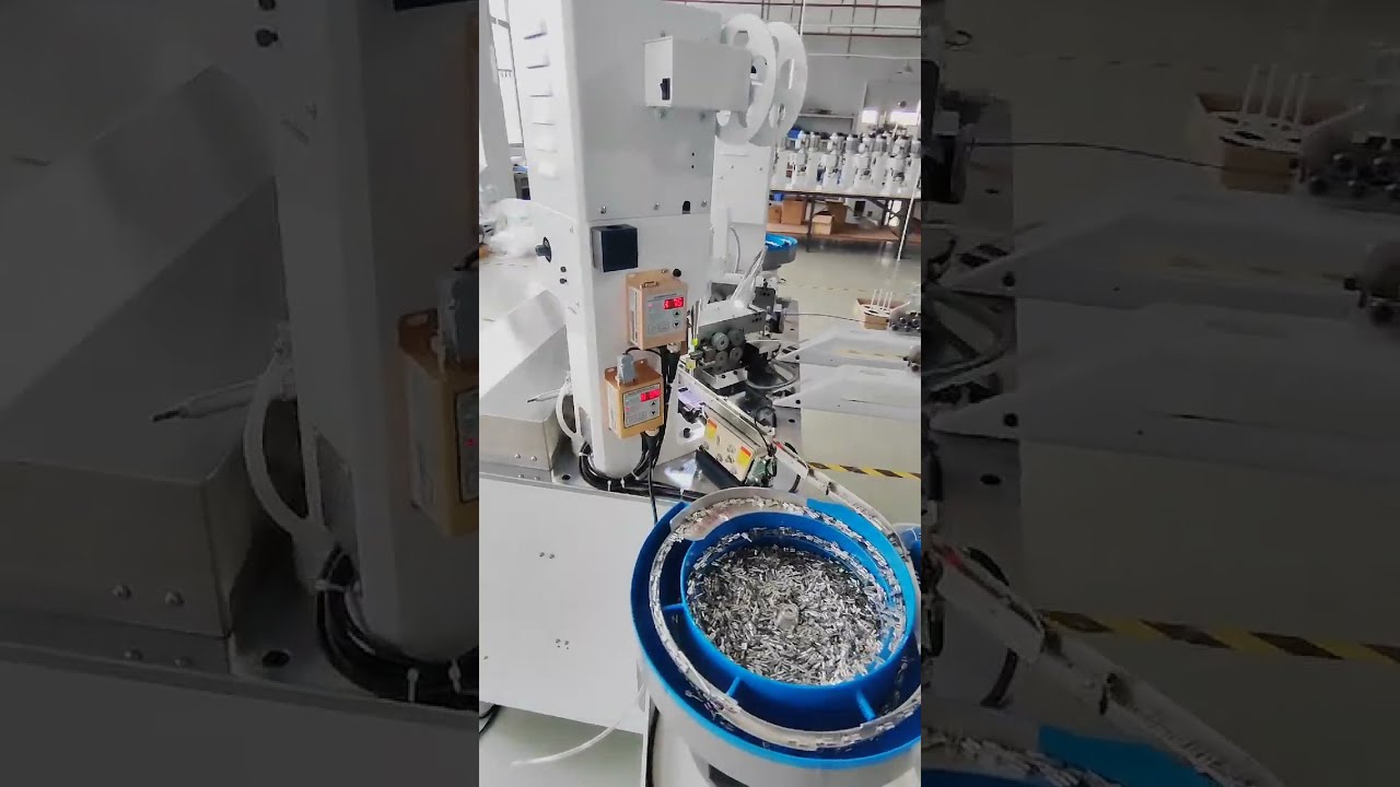 High-Temperature Compression Wire Harness Machine for Home Appliance Internal Power Cords