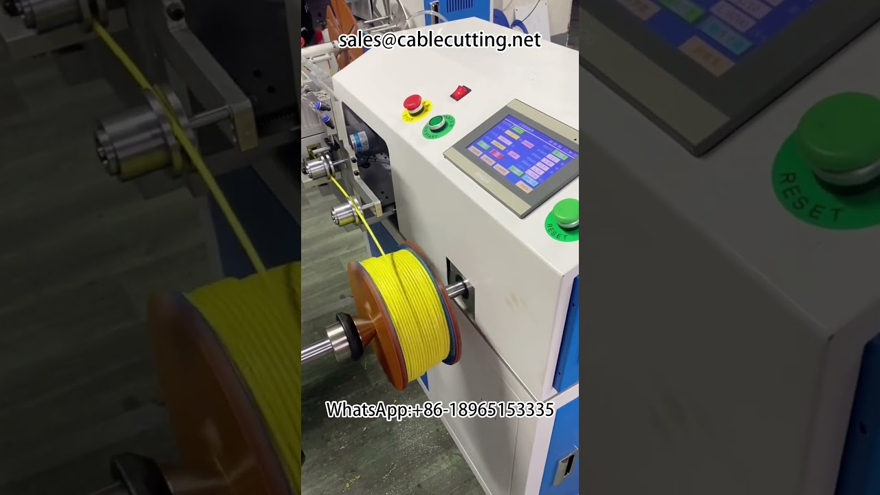 Kablo ve Tel Sarma Makinası | Endüstriyel Rewinder & Winder