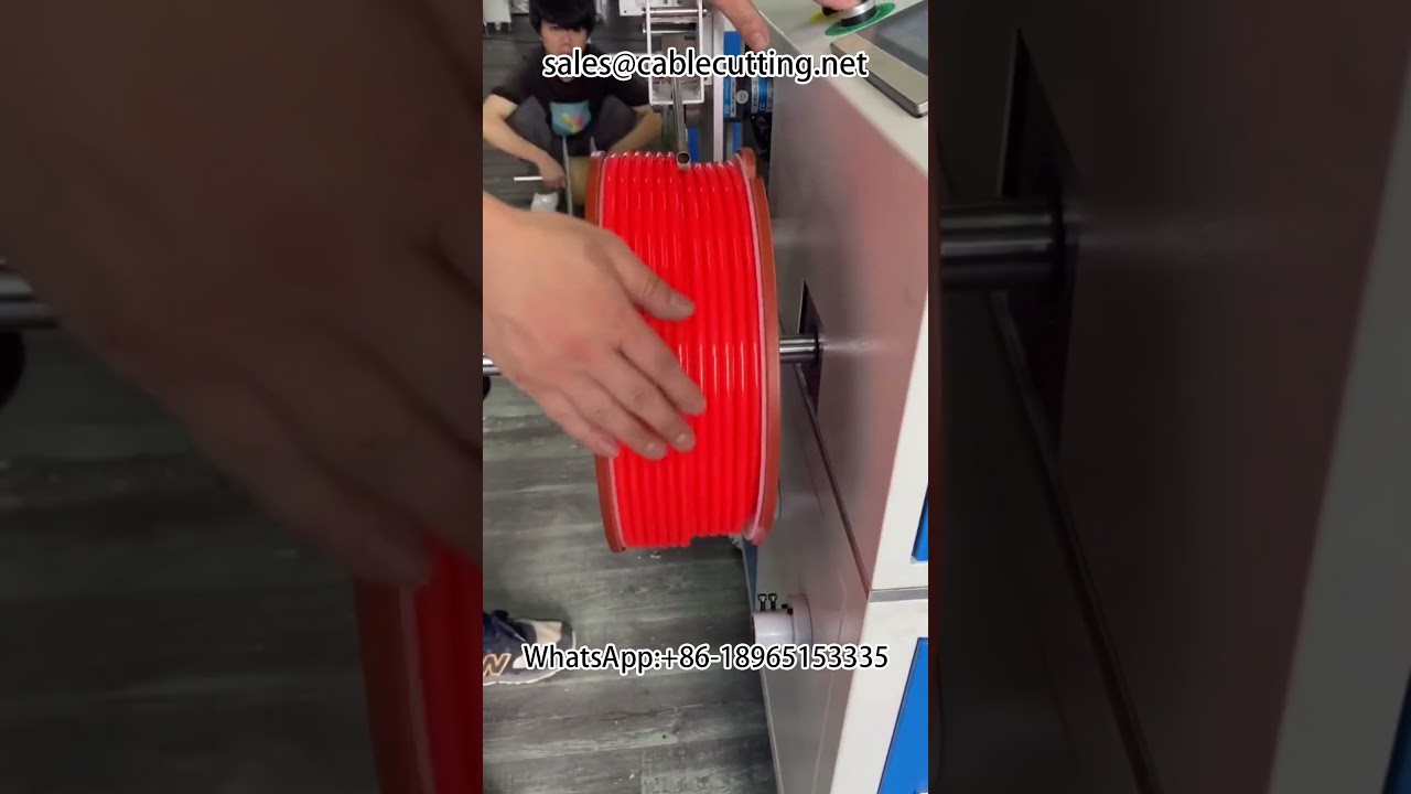 Hava Tüplü Metre Sayma ve Sarma Makinesi | Tel ve Kablo İşleme Ekipmanı