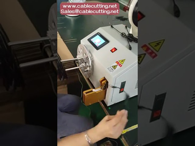 Otomatik Güç Kablosu Sarma, Bükme ve Bağlama Makinesi | Verimli Endüstriyel Çözüm