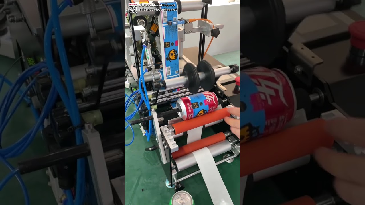 Yüksek Verimli İçecek Şişesi Etiketleme Makinesi - Otomatik Sticker Uygulayıcı (Plastik & Cam)