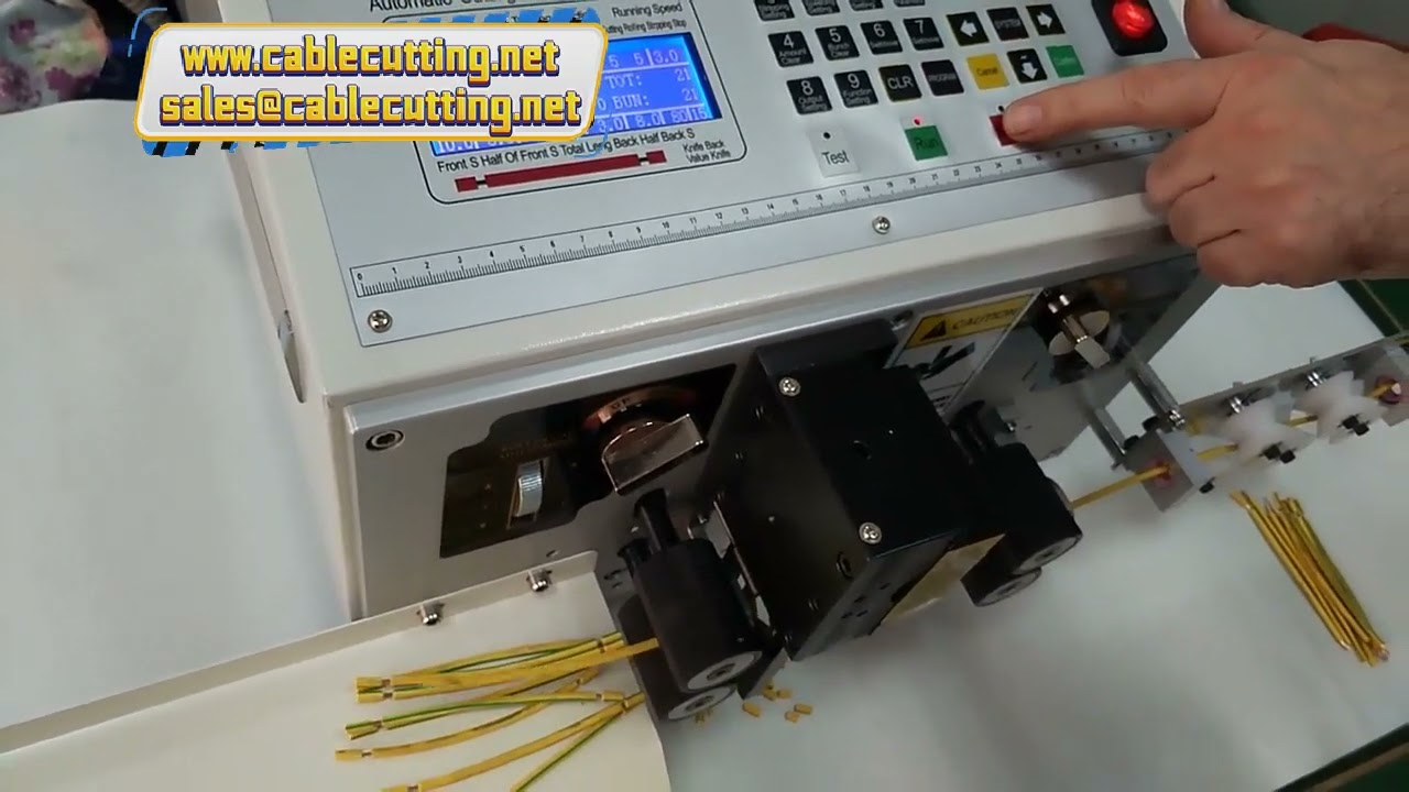 Profesyonel Tel Sıyırma ve Kablo Kıvırma Makinesi | 0.1-2.5 mm² Karbür Bıçaklı