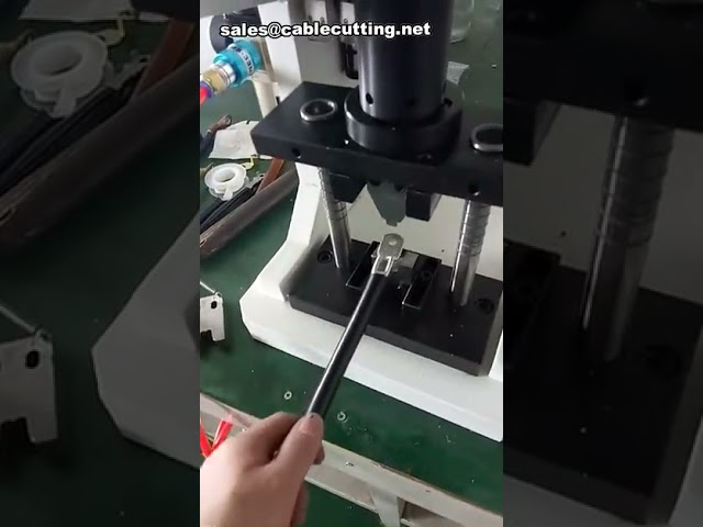 Pnömatik Sıkma Makinası | Terminal Presi | Cooper Bakır Terminal Presi