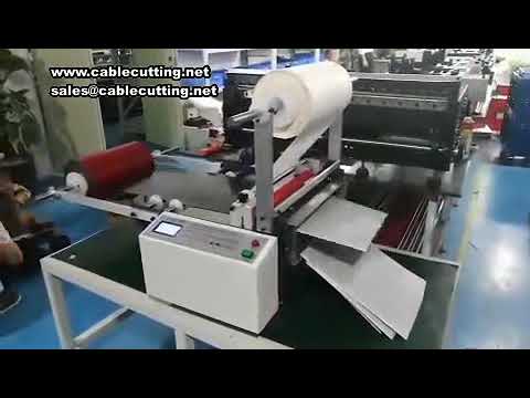 Duvar Kağıdı ve Kraft Kağıt İçin Otomatik Kağıt Kesme Makinesi | Fotoğraf Kağıdı Kesim