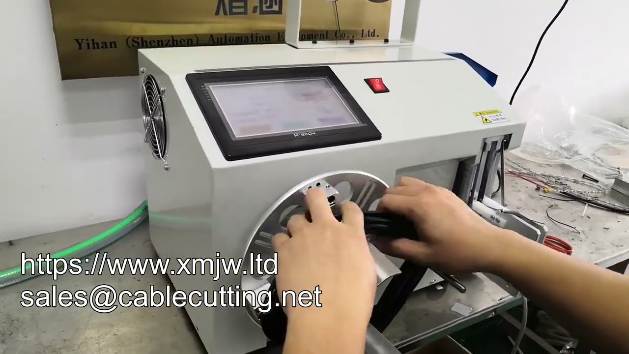 Otomatik Düşük Fiyatlı Elektrik Motoru Bakır Tel Bobin Sarma ve Bağlama Makinesi Satılık