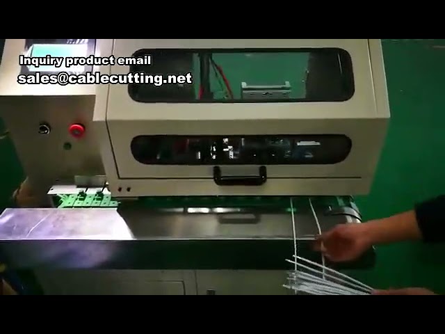 Çok Fonksiyonlu Kablo Örgü Tarama ve Kalkan Bükme Fırça Makinası