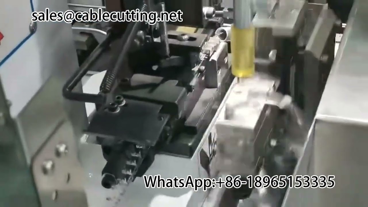 Çift Kafalı Kalaylama ve Terminal Sıkma Makinesi | Verimli Kablo İşleme #çok fonksiyonlu makine #bir kafa kalaylama bir kafa sıkma