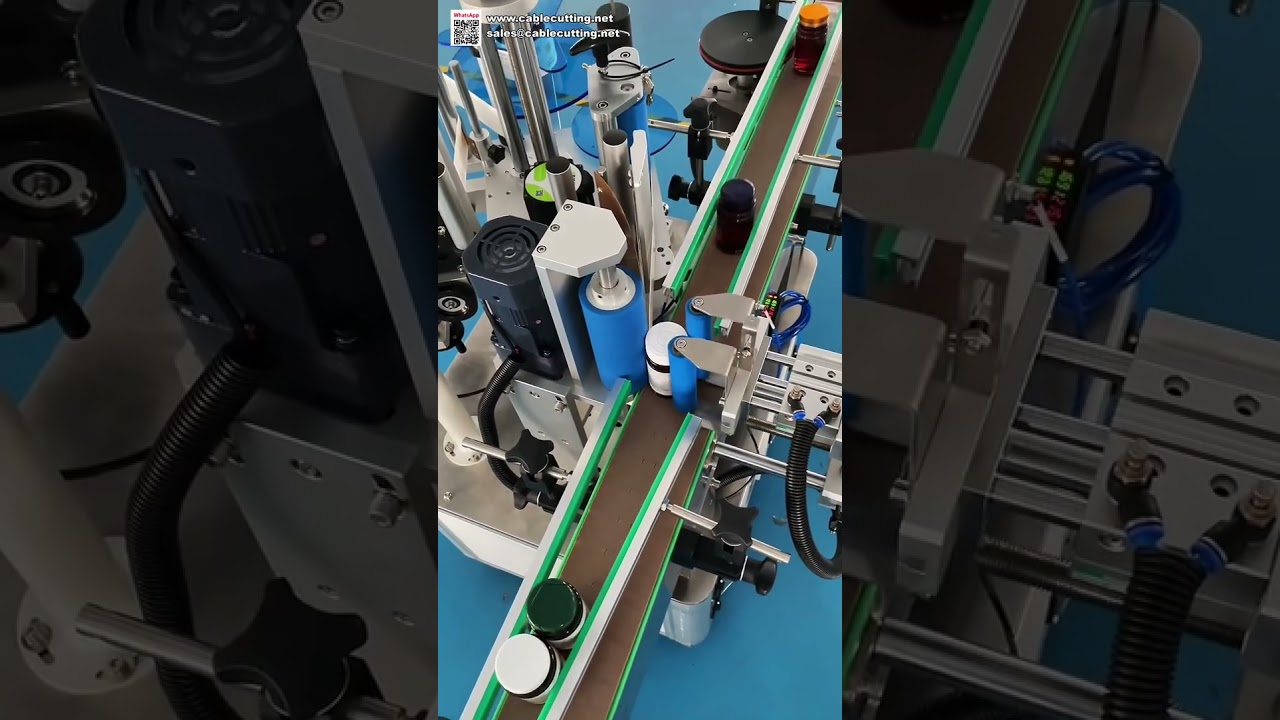 Otomatik Yuvarlak Şişe Etiketleme Makinesi - Günlük Kimyasallar İçin Güvenilir Sticker Uygulayıcı