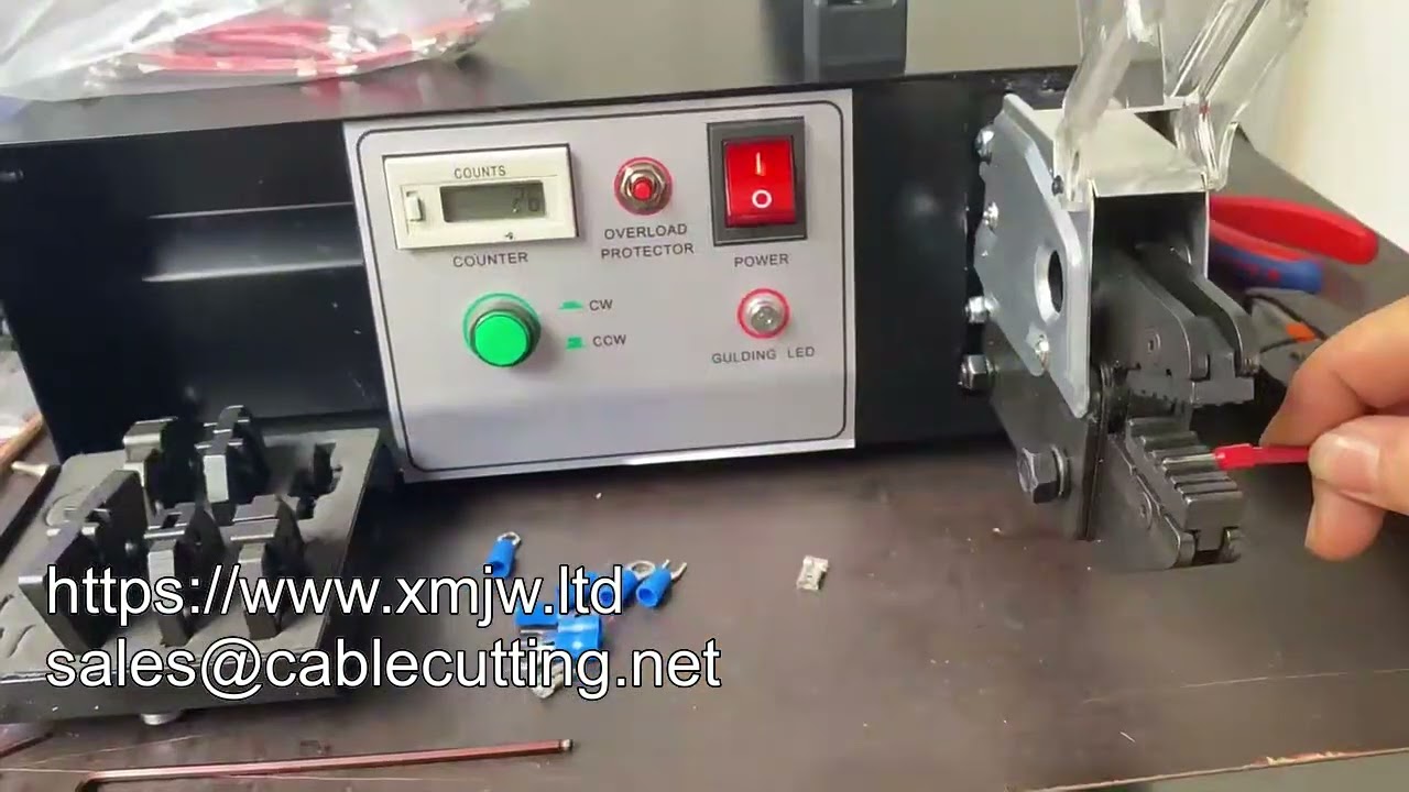 Otomatik Tel İşleme: Elektrikli Kesme, Sıyırma ve Kıvırma Makinesi
