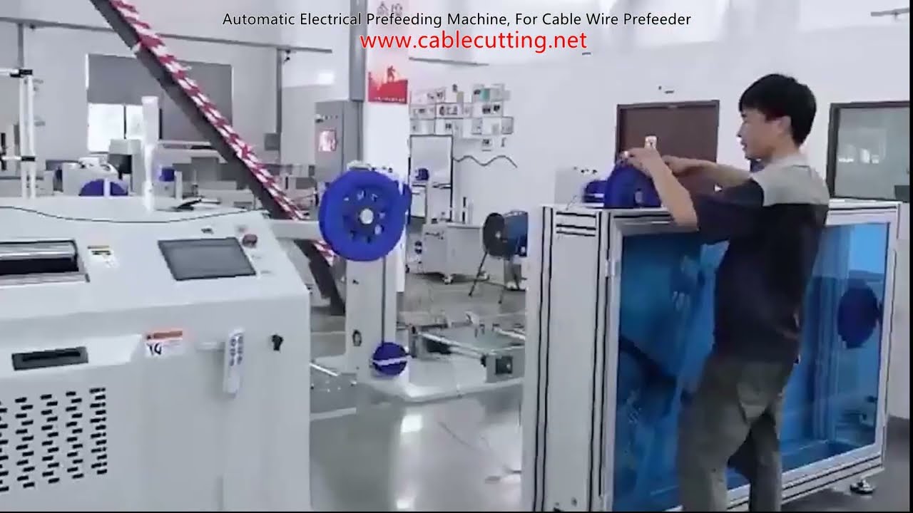 Otomatik Elektrikli Kablo Ön Besleme Makinası - Verimli Kablo Tel Besleyici
