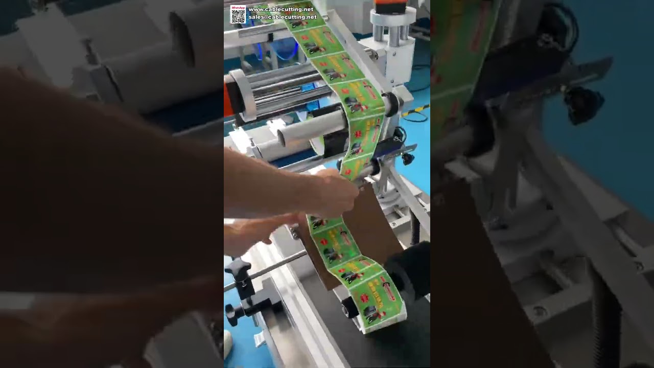 Karton ve Kutu Düz Yüzey Etiketleme Makinesi | Otomatik Sticker Uygulayıcı