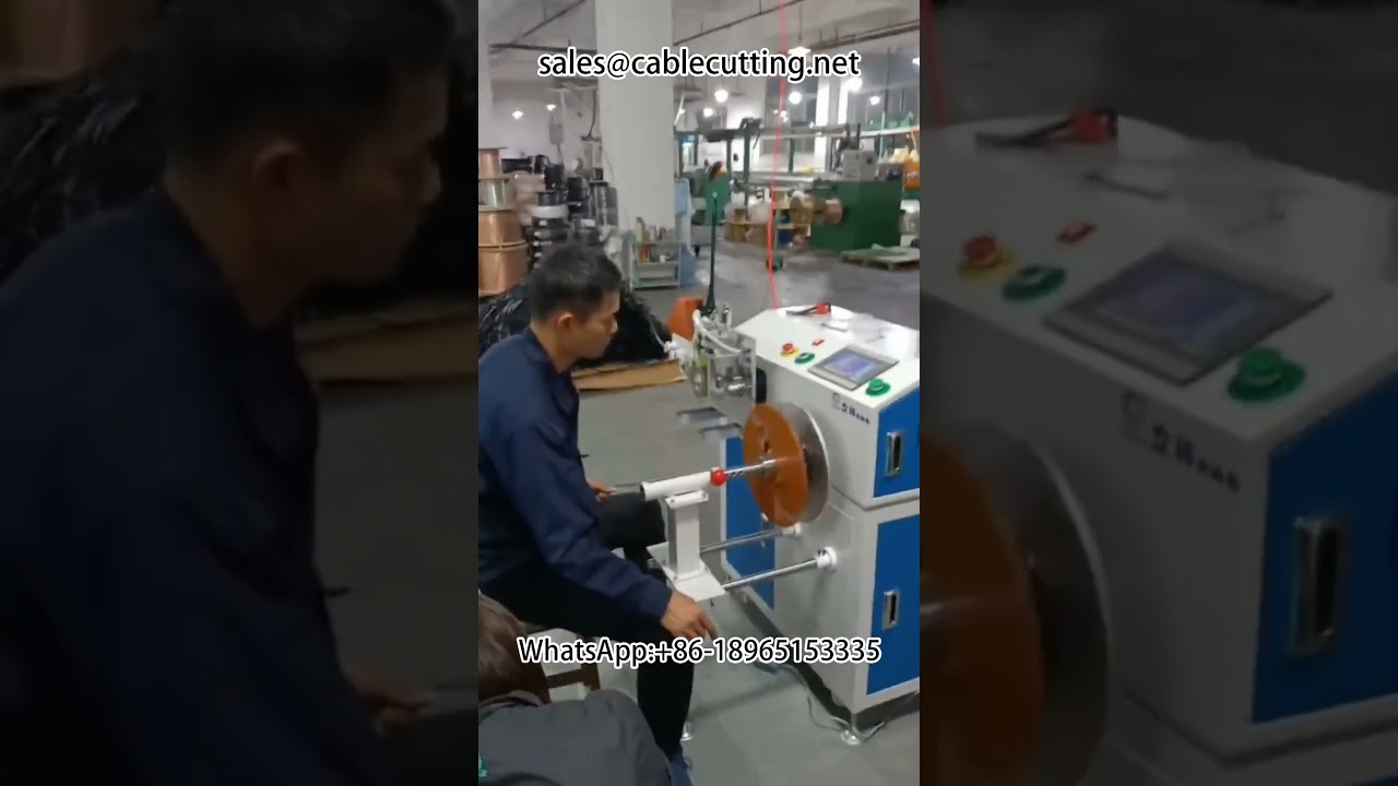 Otomatik Metre Sayma, Ayırma, Kesme ve Sarma Makinesi | Kablo İşleme Çözümleri