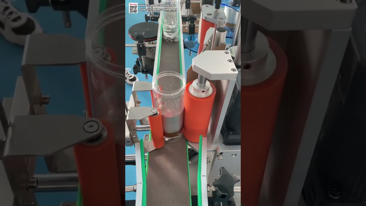Yüksek Kaliteli ve Uygun Fiyatlı Yuvarlak Şişe Etiketleme Makinesi | Otomatik Sticker Uygulama Sistemi