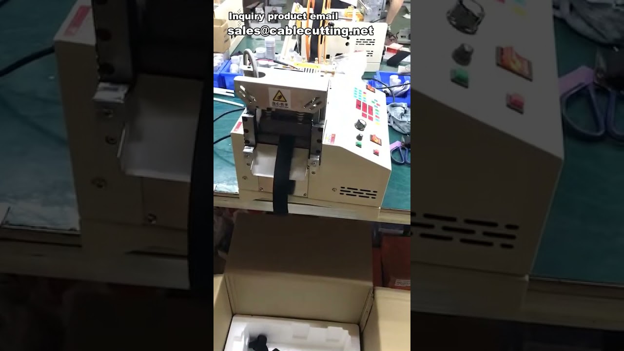 Elastik Bant Kesme Makinesi | Lastik Bant Kesme ve İşleme Makinesi