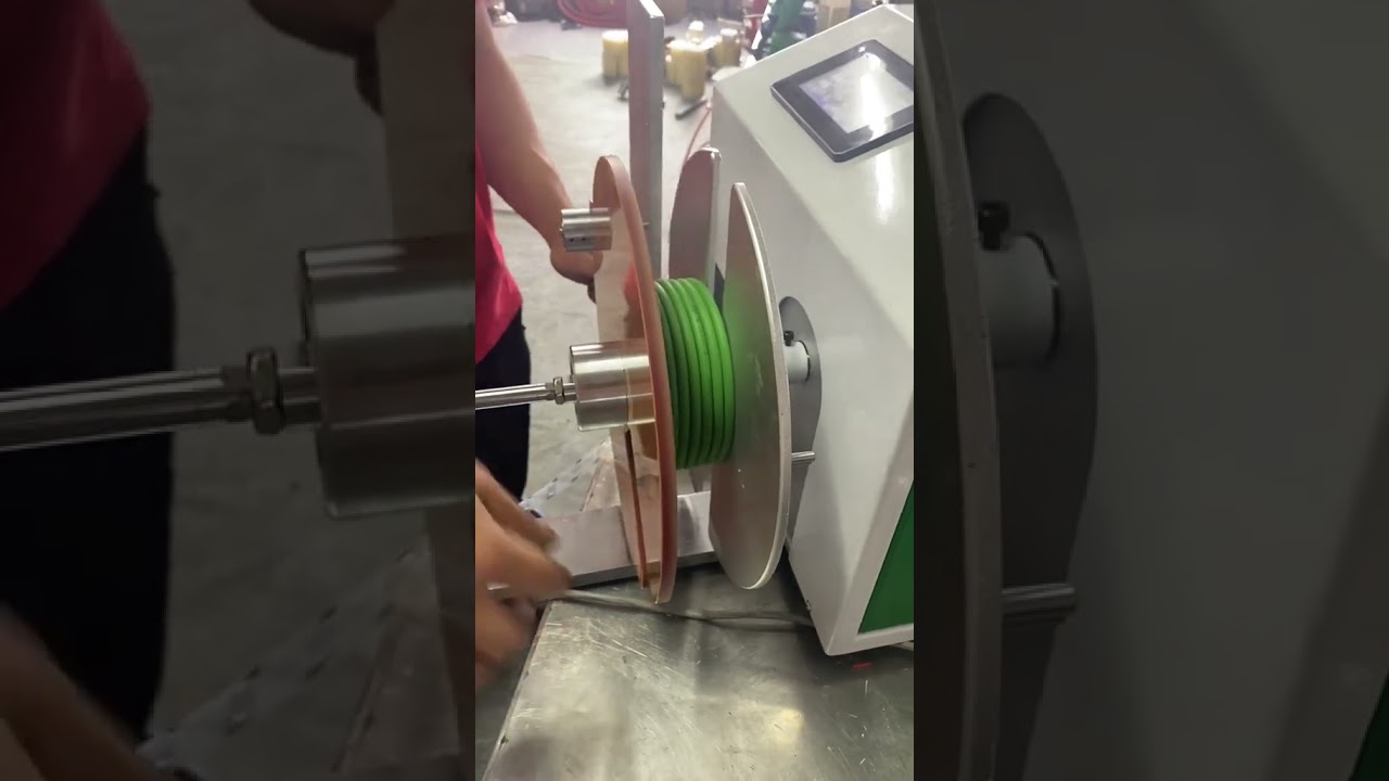 Yüksek Verimli Sıralama ve Sarma Makinesi: Güç ve Ağ Kabloları İçin Düzenli Bobinler #fabrika