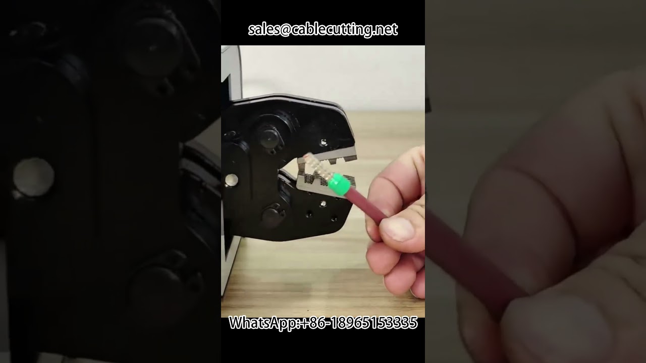 Yüksek Verimli Pnömatik Terminal Sıkma Makinesi
