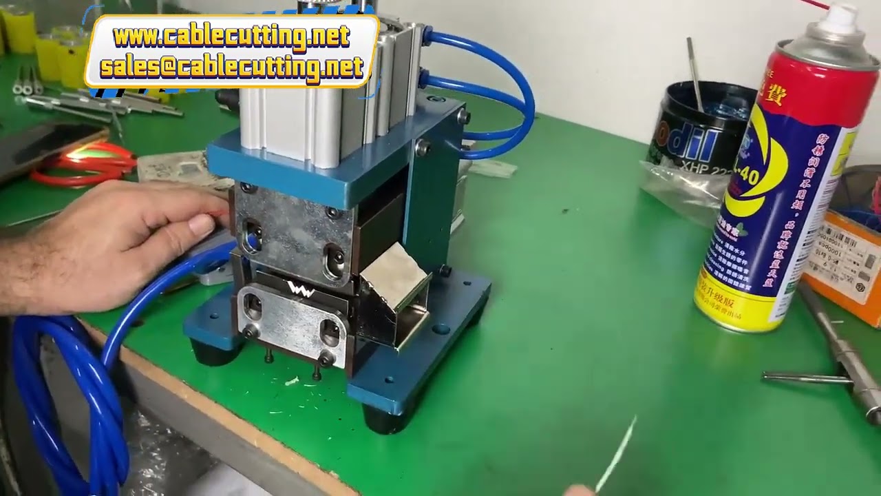 3F Pneumatic Wire Stripping Machine with Glass Fiber Cable Peeling Knife