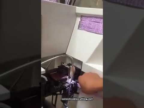 Yarı Otomatik Şerit Kablo Sıyırma ve Krimp Makinesi – Şerit Kablo Krimp