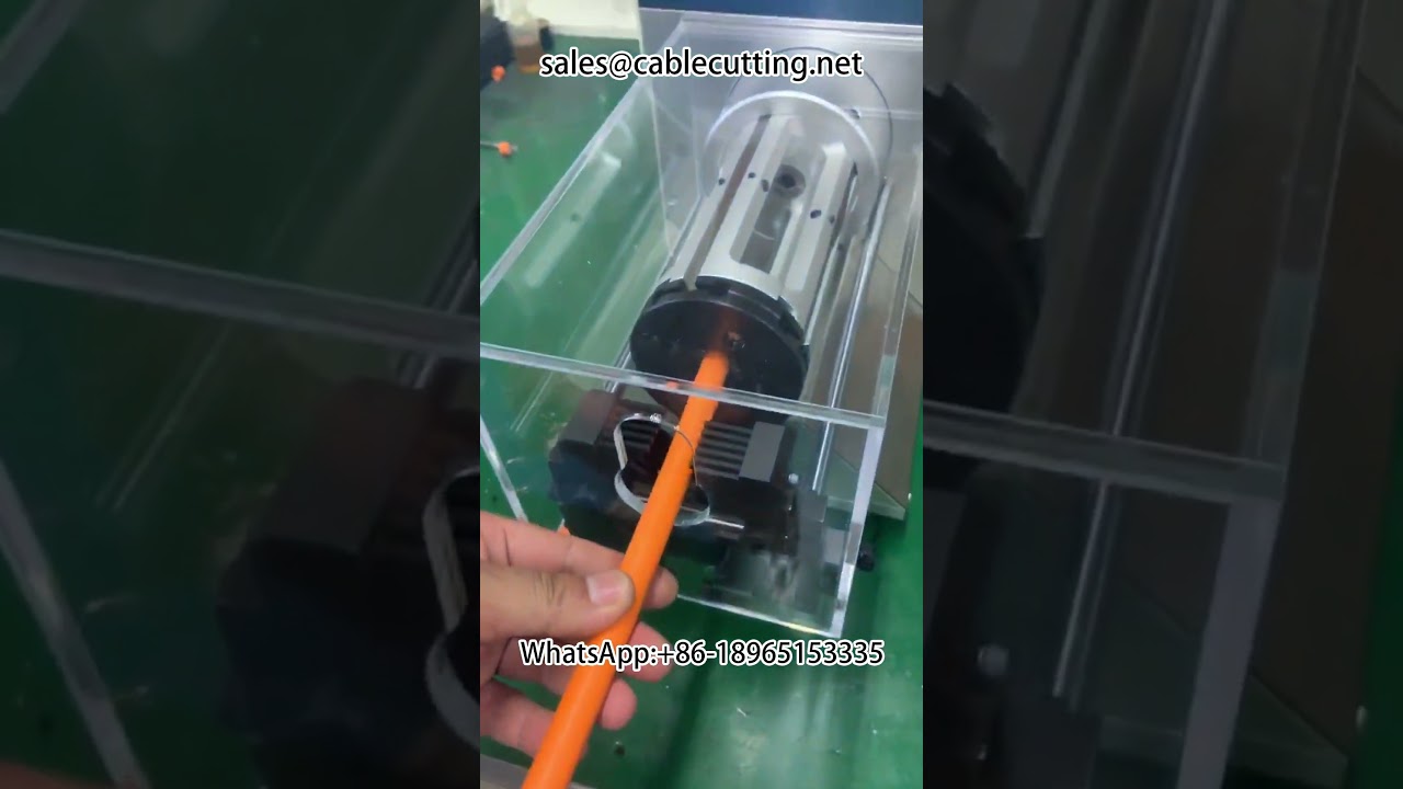 Otomatik Koaksiyel Kablo Sıyırma Makinesi | Fabrika Otomasyon Ekipmanı ve Kablo Demeti İşleme