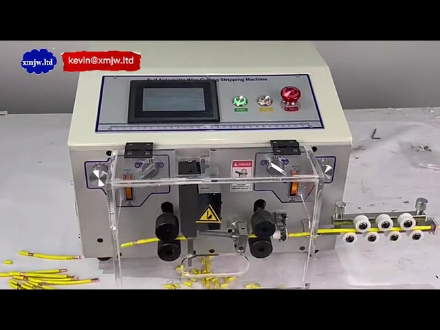 High-Safety Protective Cover for 50mm Stripping Length, Large Powerful Round 4-Core PVC Jacket Cable Stripper