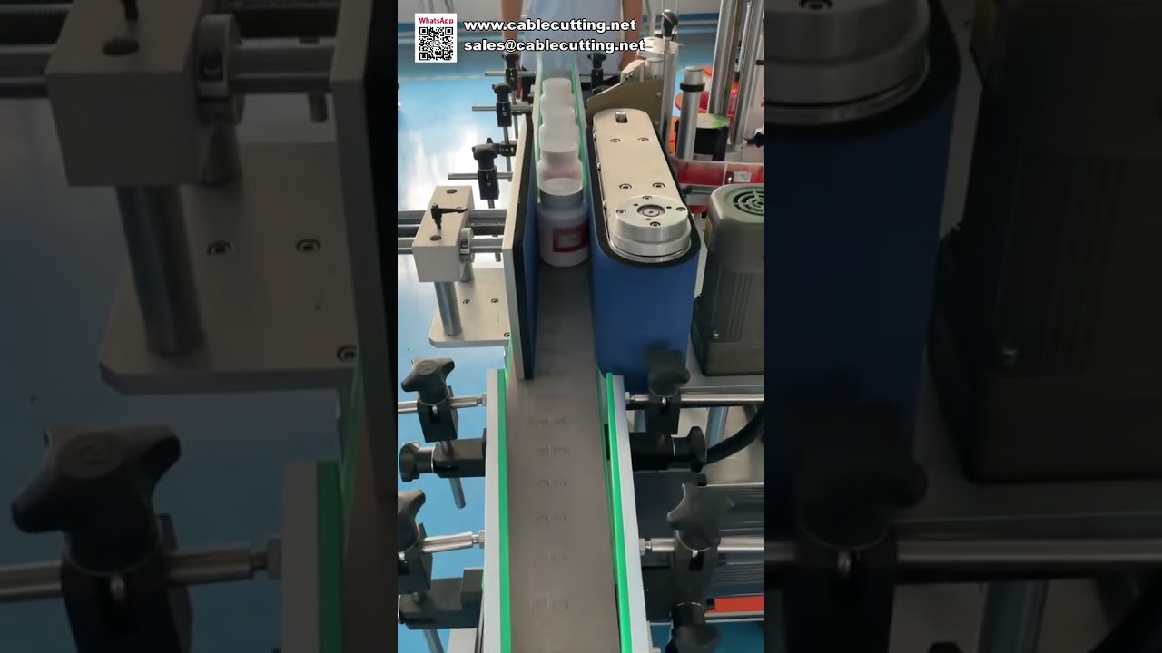 Fabrikalar İçin Sağlam ve Basit Otomatik Yuvarlak Şişe Etiketleme Makinesi - Dayanıklı Etiket Aplikatörü