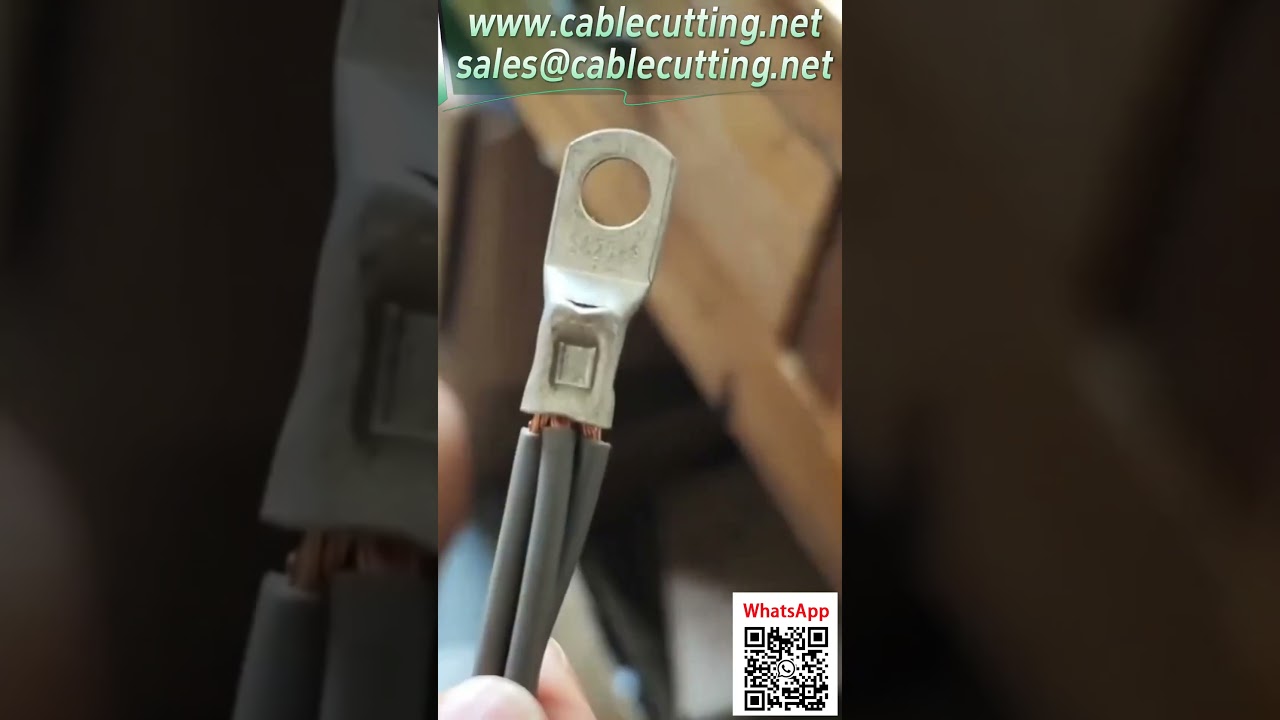 Pnömatik Terminal Sıkma Makinesi | 0,25-25 mm² Kablo Presleme Gösterimi