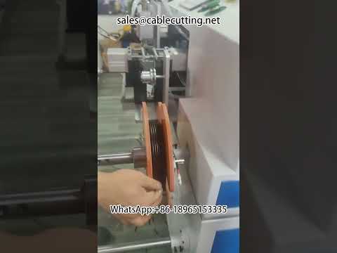 Otomatik Metre Sayma, Sıra Kesme, Sıyırma ve Sarma Makinesi | Kablo İşleme Otomasyonu