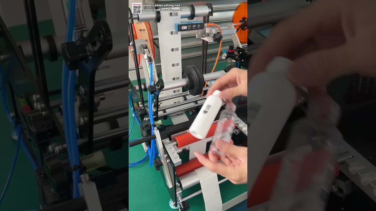 Çift Modlu Yuvarlak Şişe Etiketleme Makinesi | Farklı Ürünler İçin Çok Yönlü Sticker Uygulayıcı