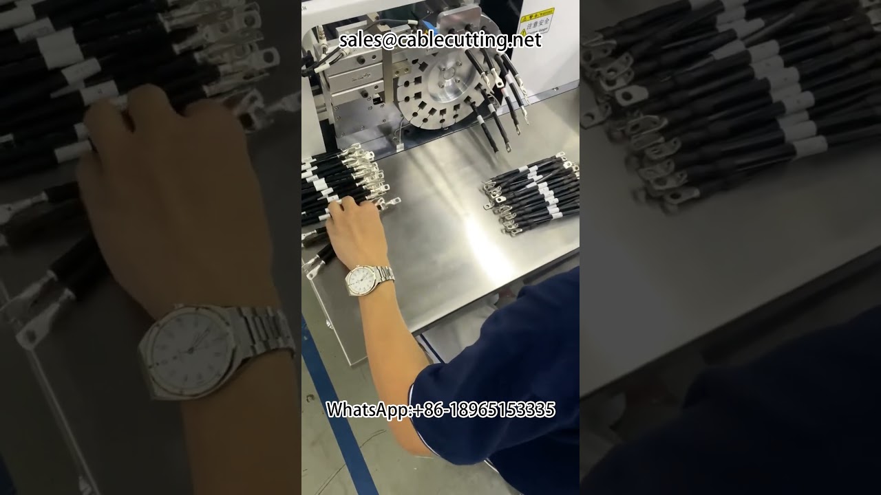 Yeni Enerji Büyük Kare Isıyla Daralan Kılıflama Makinesi | Isıyla Daralan Kılıf Makinesi | Kablo Demeti Otomasyonu