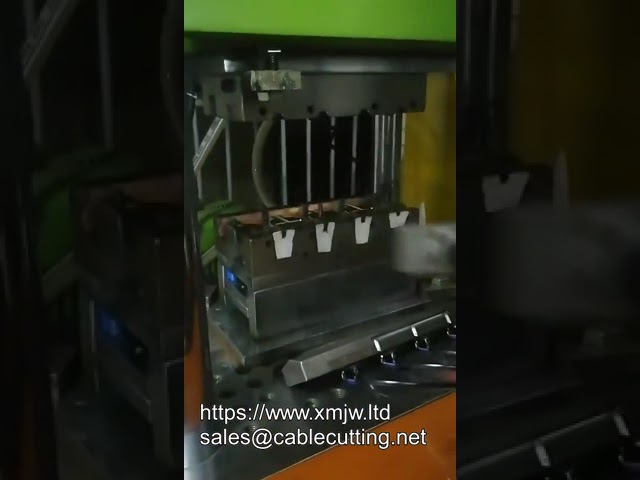PVC, PU, Kauçuk ve ABS için Dikey Enjeksiyon Kalıplama Makinesi - Güç Fişi Üretim Makinesi