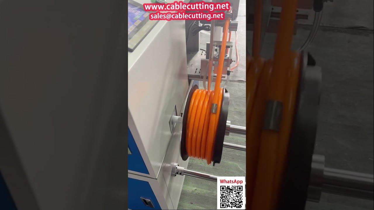 Yüksek Basınçlı Hortumlar için Özel Sarım ve Sayma Makinesi | Verimliliği Artırın