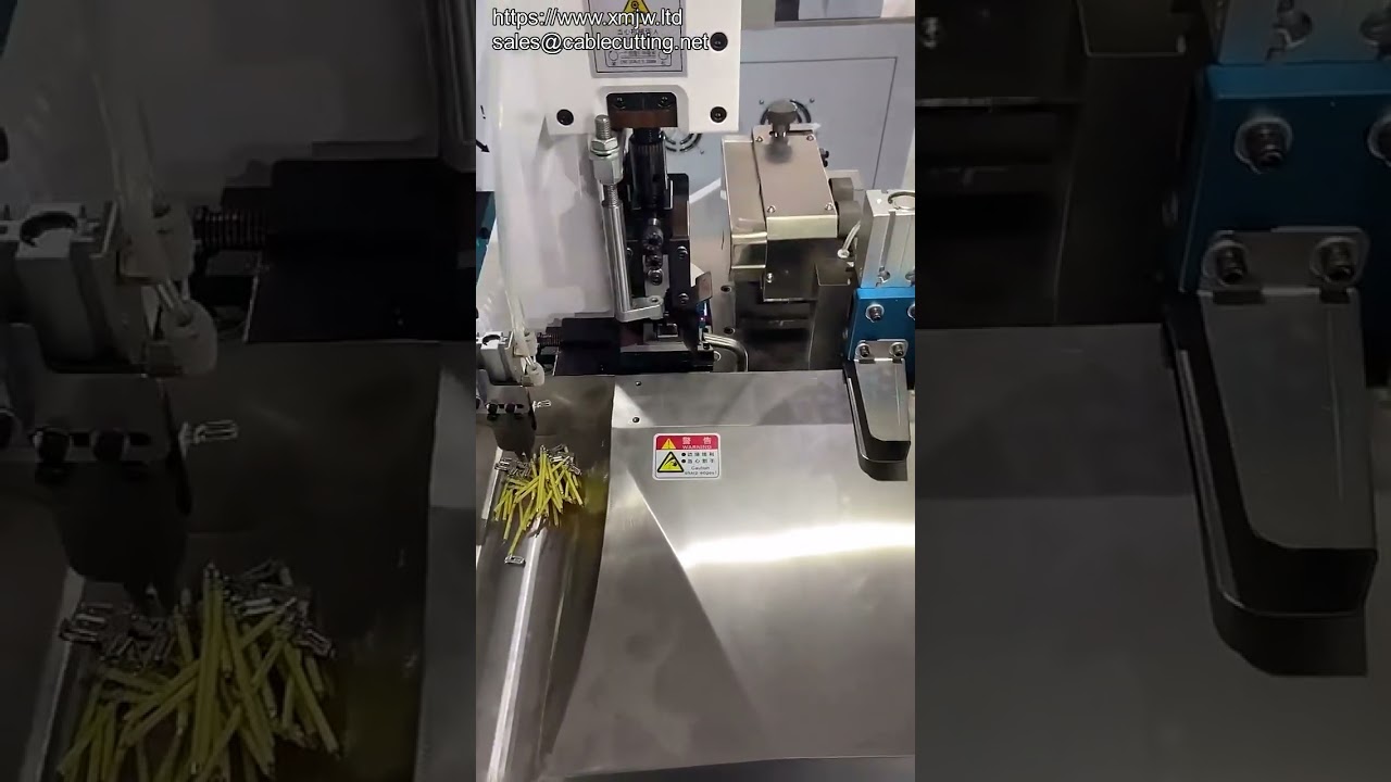 Tam Otomatik Sessiz Terminal Kablo Sıyırma, Kesme ve Kıvırma Makinesi