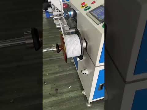Koaksiyel Kablolar için Otomatik Metre Sayıcılı, Geçişli Kesme ve Kablo Sarma Makinası #otomasyon