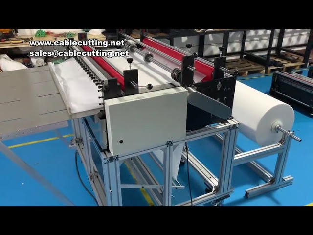 Otomatik İnci Pamuk Kesme Makinası | Balonlu Naylon Yatay Dikey Kesim Makinesi
