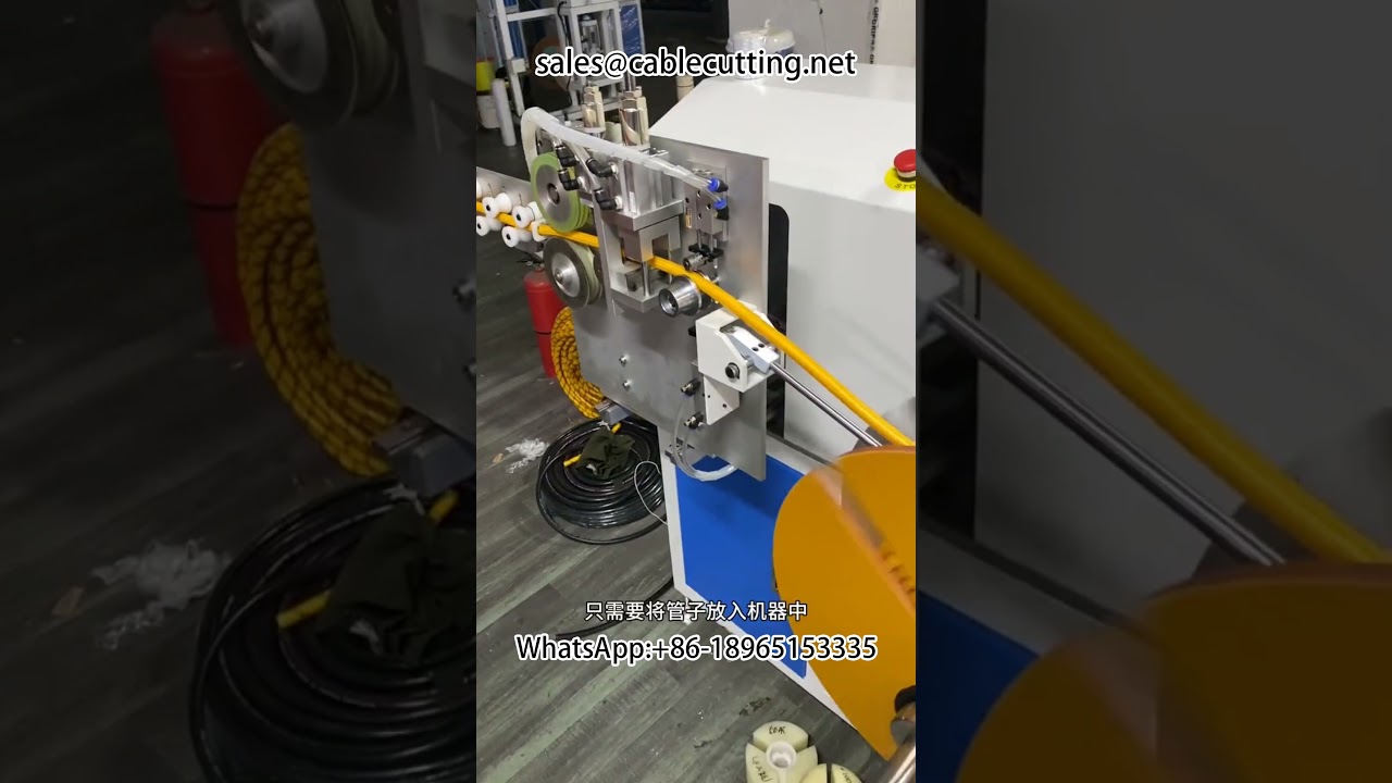 Otomatik Metre Sayma, Ayırma, Sarma ve Kesme Makinası | Kablo Sarma ve Kesim Çözümü
