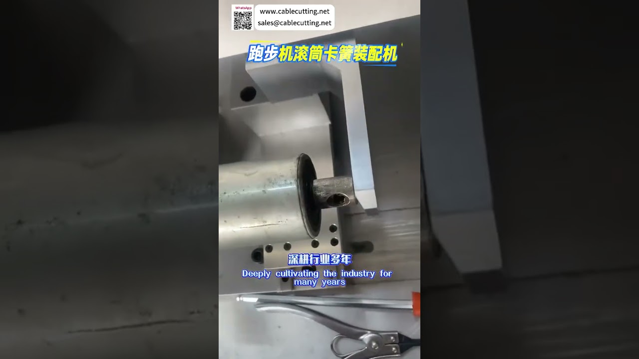 Özel Koşu Bandı Rulo Circlip Montaj Makinesi Yüksek Verimli Otomatik Ekipman Fabrika Tedarikçisi