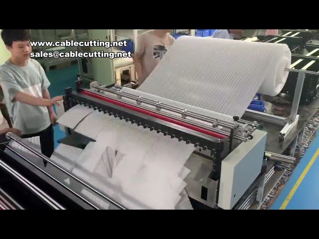 Otomatik İnci Pamuk Kesme Makinesi | Hassas Köpük Levha Kesim Makinesi