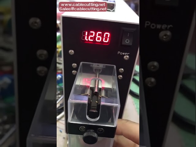 Otomatik Elektrikli Pnömatik Kablo Sıyırma Makinesi - 0.03-4mm Tel Soyma ve Kesme