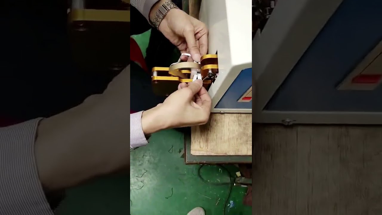 Sarma ve Bağlama Makinesi Pratik Kullanım Videosu | Kablo İşleme #KabloSarma #BağlamaMakinesi #Fabrika