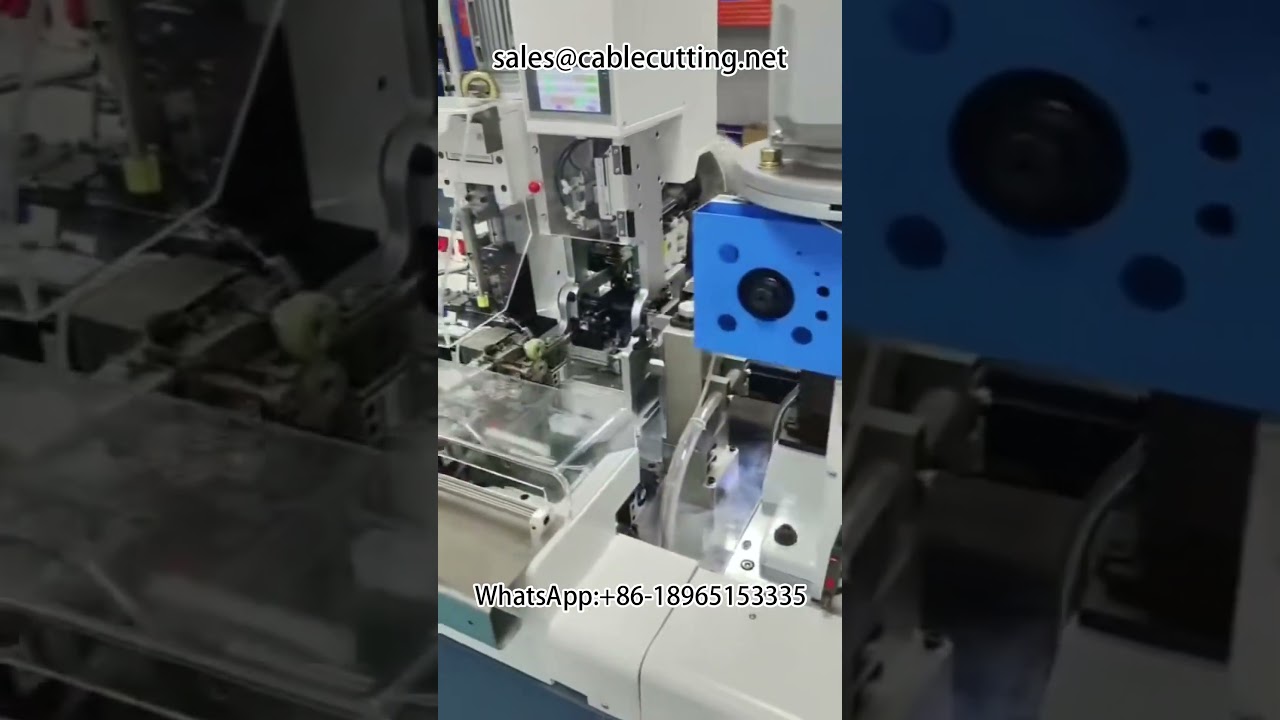 Tek Kafalı Su Geçirmez Fiş ve İki Kafalı Pres Terminal Kablo Demeti Ekipmanı | Sıyırma Makinesi #tel #kablo