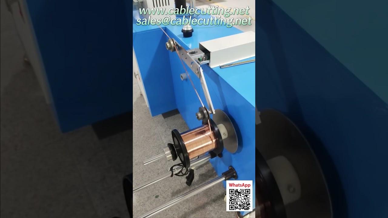 Otomatik Çelik Tel Sarma ve Makaralama Makinesi – Otomatik Ölçüm ve Kesim